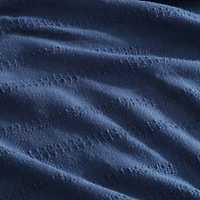 Variegated Weave Stripe 100% Cotton Blanket