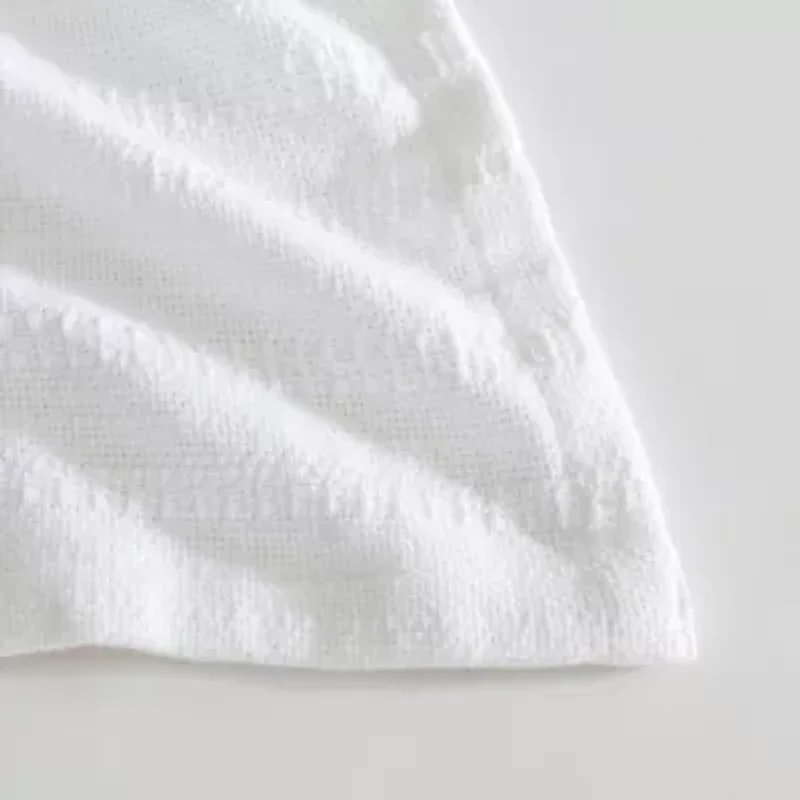 Variegated Weave Stripe 100% Cotton Blanket