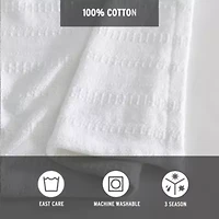 Variegated Weave Stripe 100% Cotton Blanket