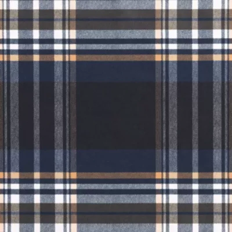 City Flats Plaid Microfiber Duvet Cover Set