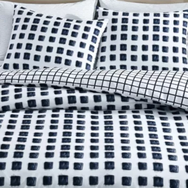 Urban Shibori Microfiber Duvet Cover Set
