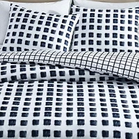 Urban Shibori Microfiber Duvet Cover Set