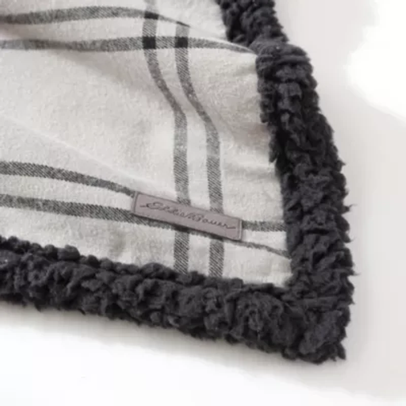 Kettle Falls Plaid Cotton Throw Blanket