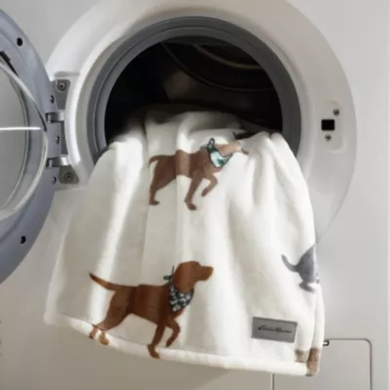 Dogs With Scarves Microfiber Blanket