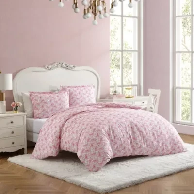 Ballet Bows Microfiber Duvet Cover Set