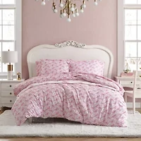Ballet Bows Microfiber Duvet Cover Set