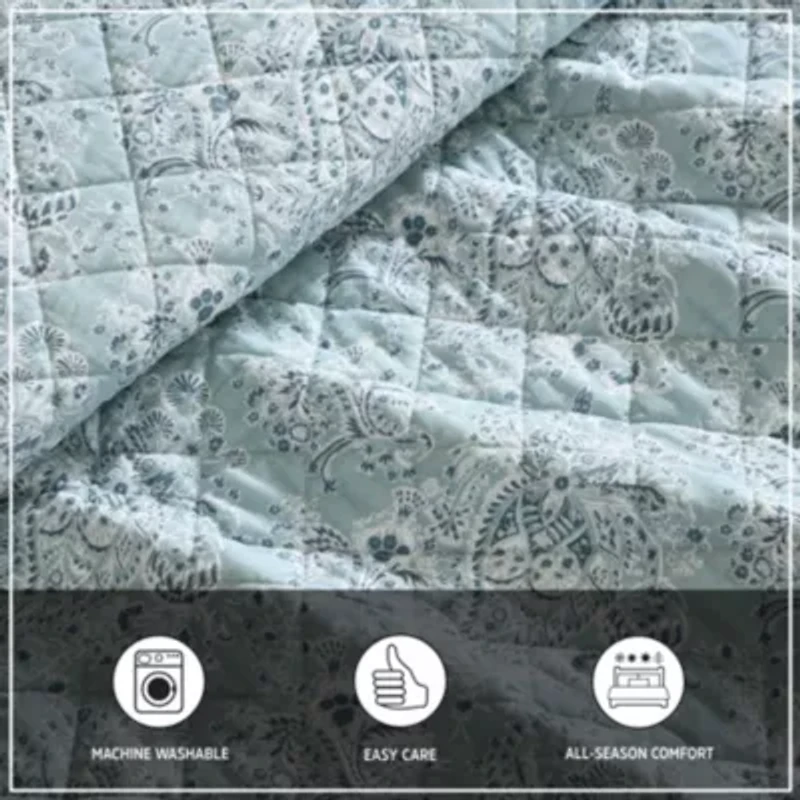 Prairieland Paisley Cotton Quilt Set