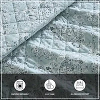 Prairieland Paisley Cotton Quilt Set