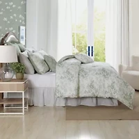 Toile Delight Cotton Comforter Sham Bonus Set