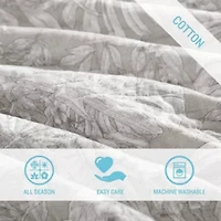 Jungle Toile Cotton Quilt-Sham Set
