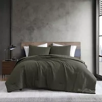 Houndstooth Microfiber Comforter Set