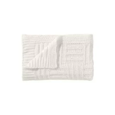 Chain Basket Microfiber Throw Blanket