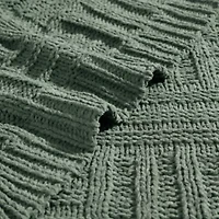 Chain Basket Microfiber Throw Blanket