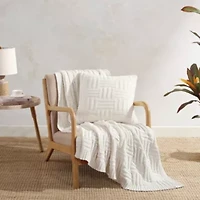 Chain Basket Microfiber Throw Blanket