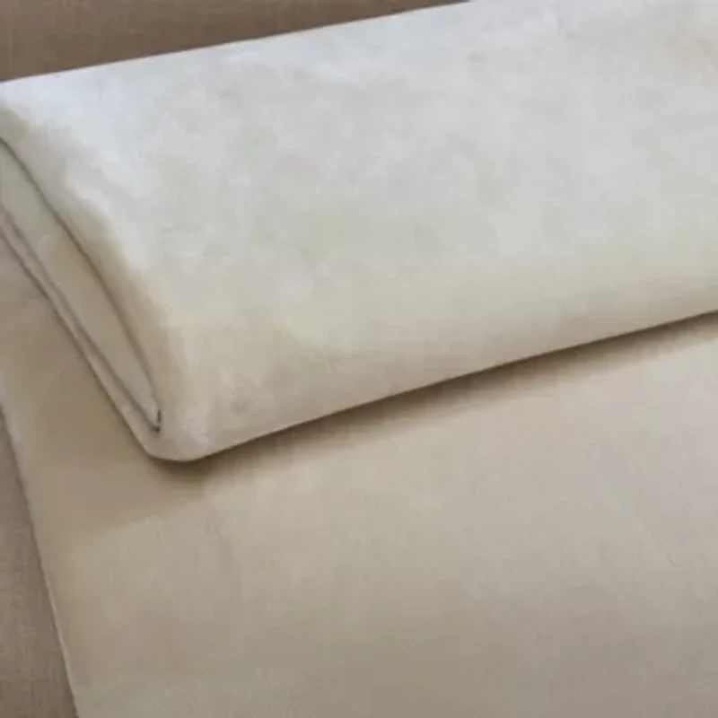 Modern Reversible Solid Microfiber Blanket