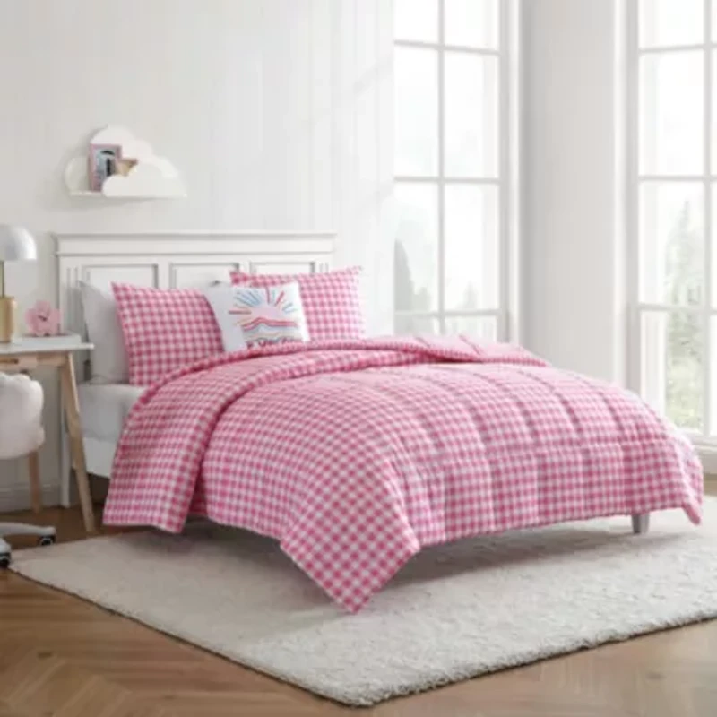 Preston Check Microfiber Comforter Bonus Set