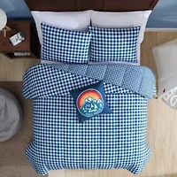 Preston Check Microfiber Comforter Bonus Set
