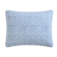 Floral Park Cotton Quilt-Sham Set
