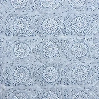 Floral Park Cotton Quilt-Sham Set
