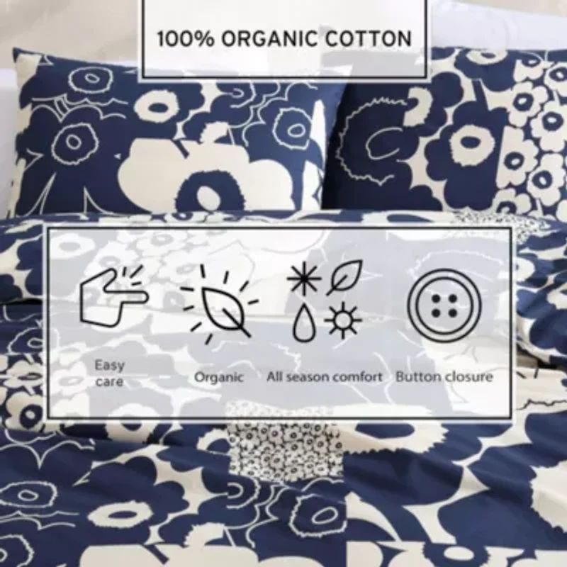 Unikko Kollaasi Cotton Duvet Cover Set
