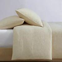 Branching Leaves Cotton Duvet Cover Set