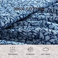 Elaina Cotton Quilt-Sham Set