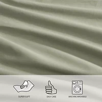 Solid Cotton Tailored Bedskirt