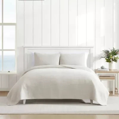 Seashore Stitch Cotton Quilt Set