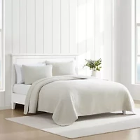 Seashore Stitch Cotton Quilt Set
