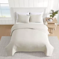 Seashore Stitch Cotton Quilt Set