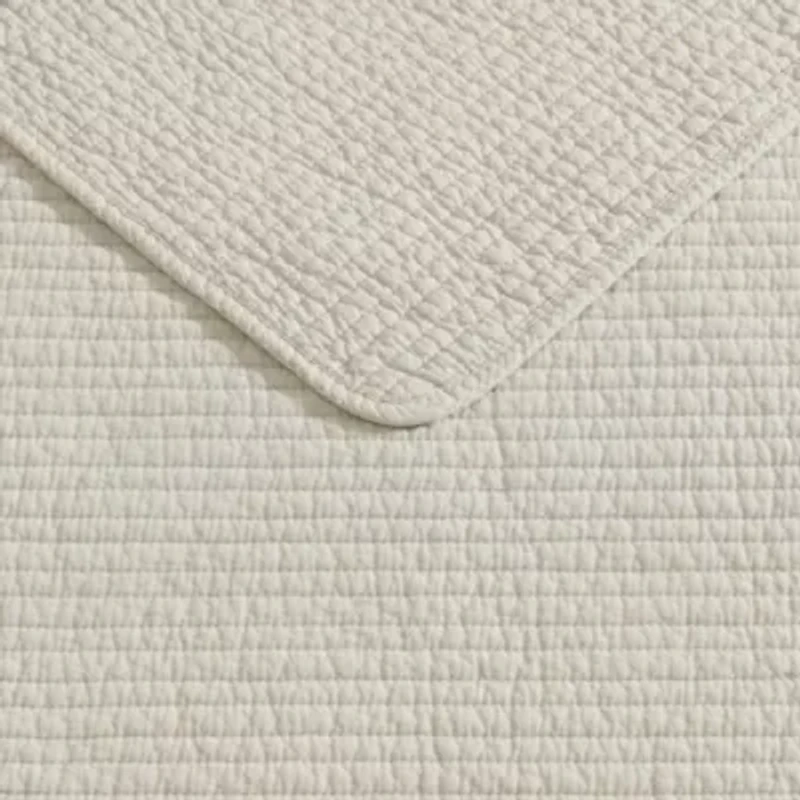 Seashore Stitch Cotton Quilt Set