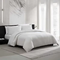 Bark Texture Cotton Duvet Cover Set