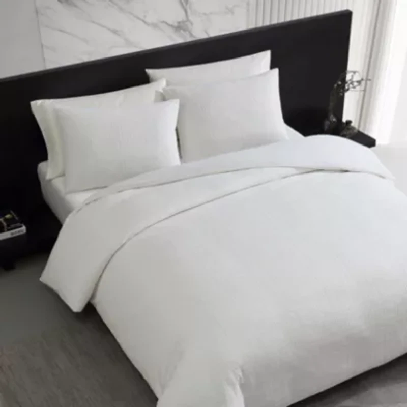 Bark Texture Cotton Duvet Cover Set