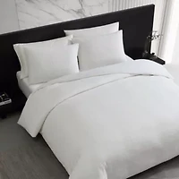 Bark Texture Cotton Duvet Cover Set