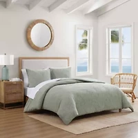 Harbor Palm Cotton Duvet Cover Set