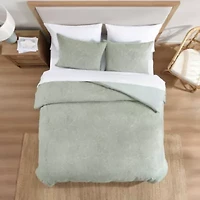 Harbor Palm Cotton Duvet Cover Set