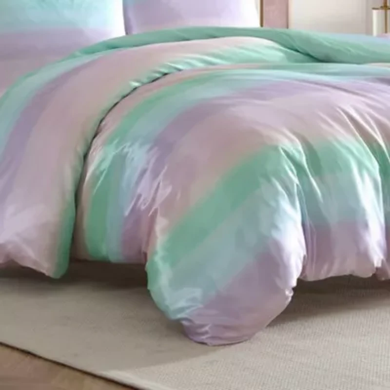 Pastel Ombre Microfiber Duvet Cover Set