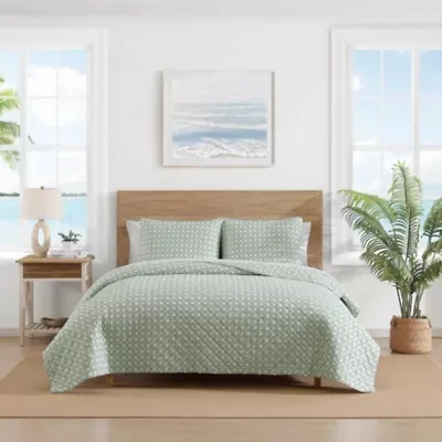 Bahama Diamond Isle Cotton Quilt Set