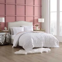 Rainbow Stitch Microfiber Quilt Set
