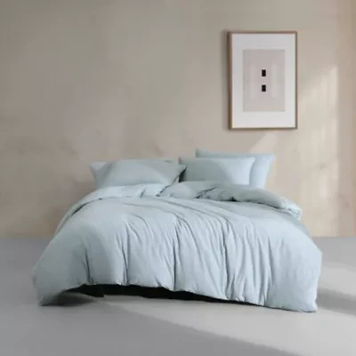 Modern Cotton Melange Duvet Cover Set