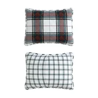 Holiday Plaid Cotton Quilt Set