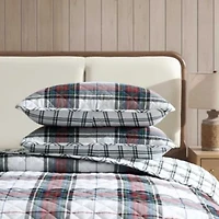 Holiday Plaid Cotton Quilt Set