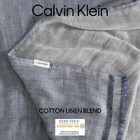 Fine Weave Linen Cotton Blend Throw