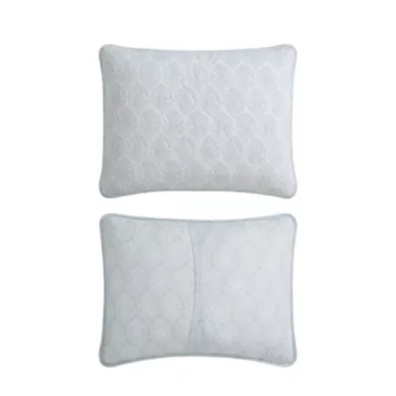 Line Palms Cotton Quilt Set