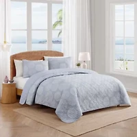 Ocean Island Cotton Quilt Set