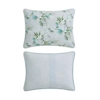 Floral Enchantment Texture Cotton Quilt Set