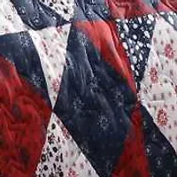 Rodeo Patchwork Microfiber Quilt Set