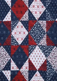 Rodeo Patchwork Microfiber Quilt Set
