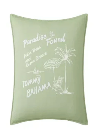 Paradise Found Cotton Decorative Pillow