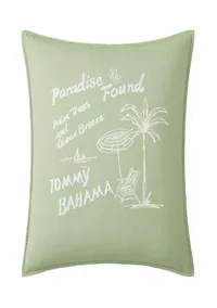 Paradise Found Cotton Decorative Pillow